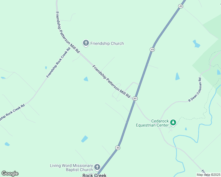 map of restaurants, bars, coffee shops, grocery stores, and more near 4823 Friendship Patterson Mill Road in Burlington