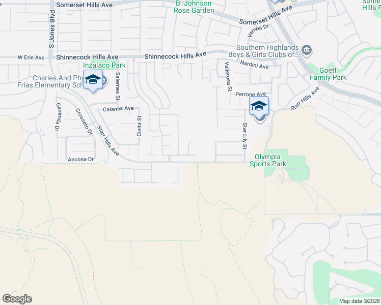 map of restaurants, bars, coffee shops, grocery stores, and more near 5310 Esparon Avenue in Las Vegas
