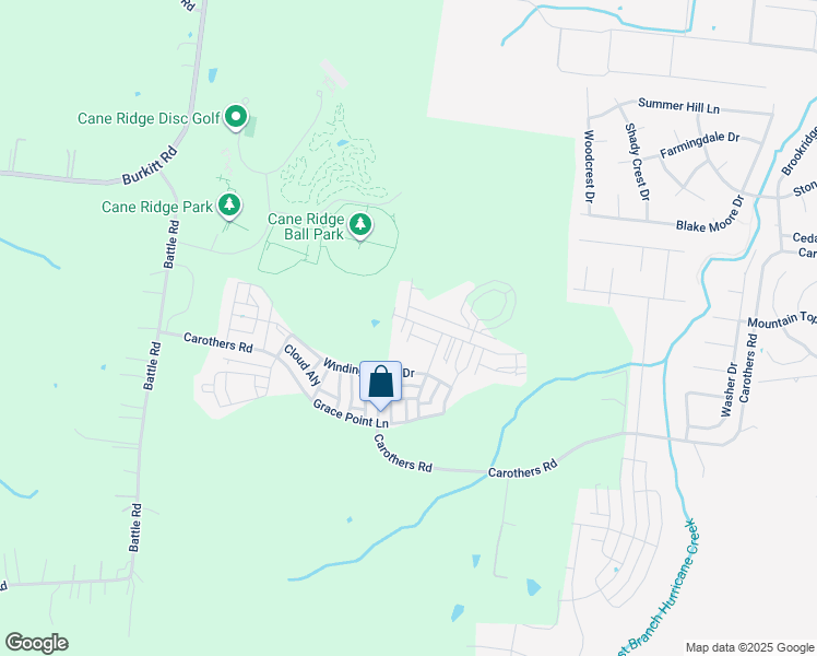 map of restaurants, bars, coffee shops, grocery stores, and more near 7107 Carothers Road in Nolensville