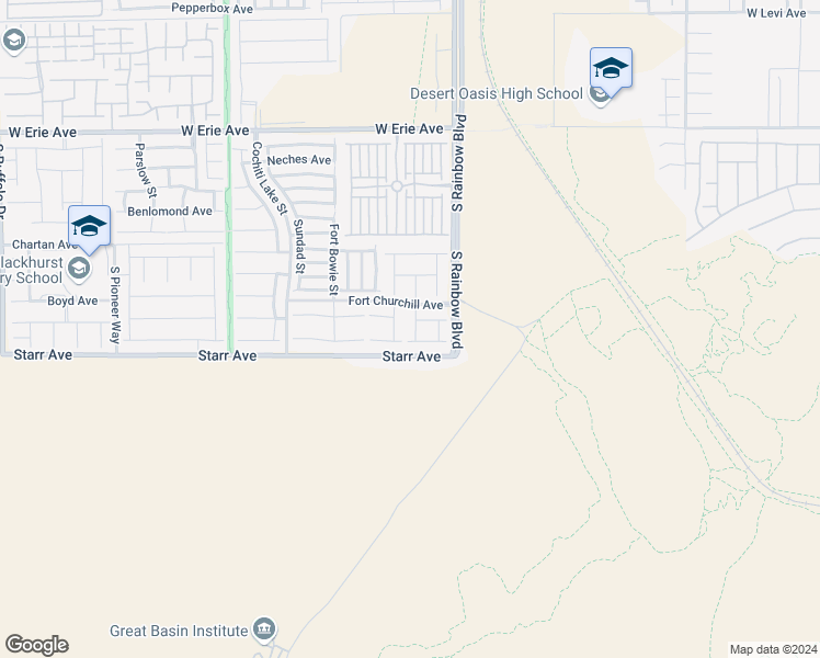 map of restaurants, bars, coffee shops, grocery stores, and more near 11243 Fort Vasquez Street in Las Vegas