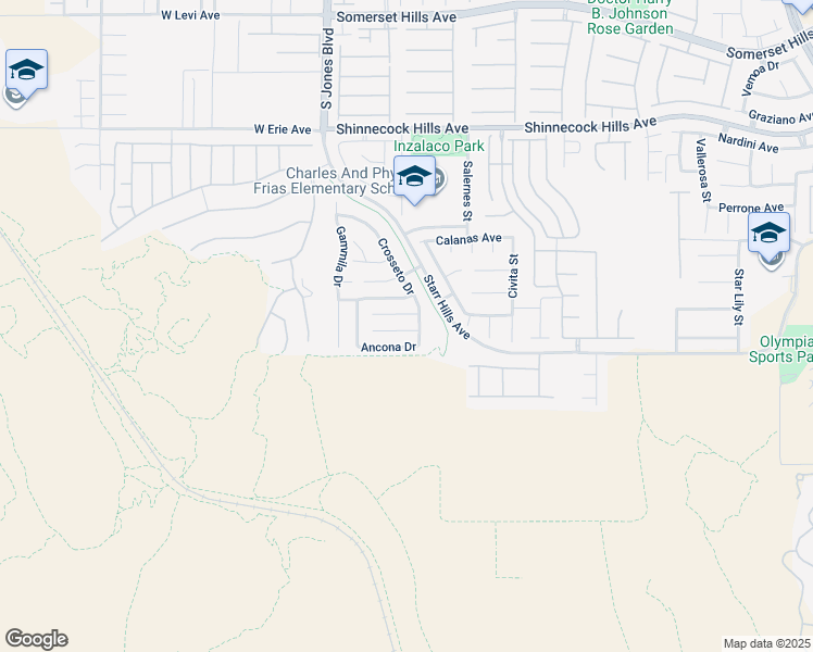 map of restaurants, bars, coffee shops, grocery stores, and more near 5854 Candia Court in Las Vegas