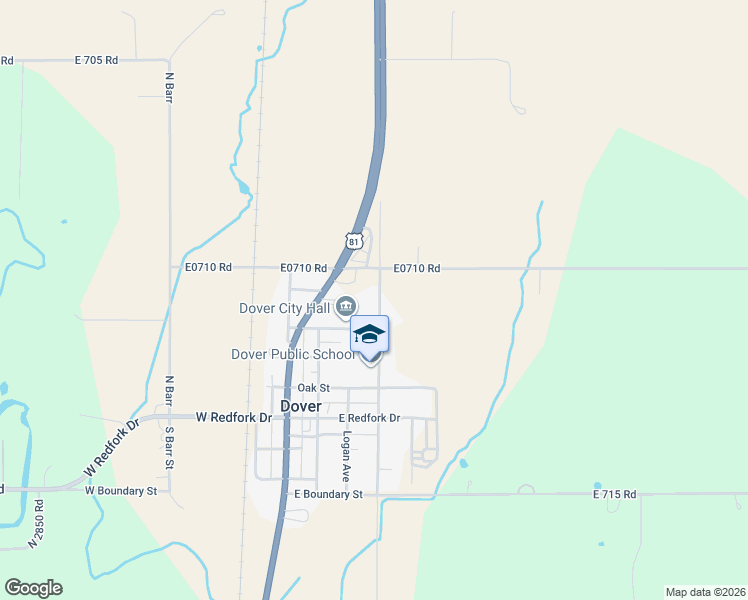 map of restaurants, bars, coffee shops, grocery stores, and more near 327 North Taylor Street in Dover