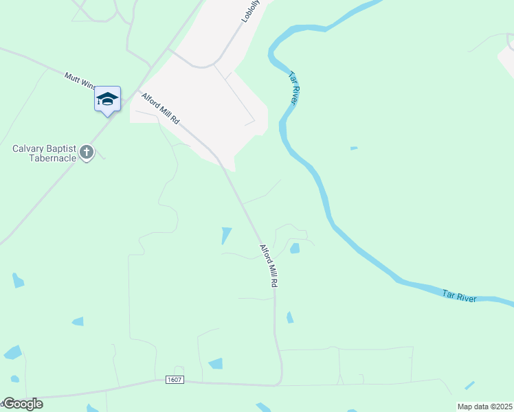 map of restaurants, bars, coffee shops, grocery stores, and more near 904 Alford Mill Road in Bunn