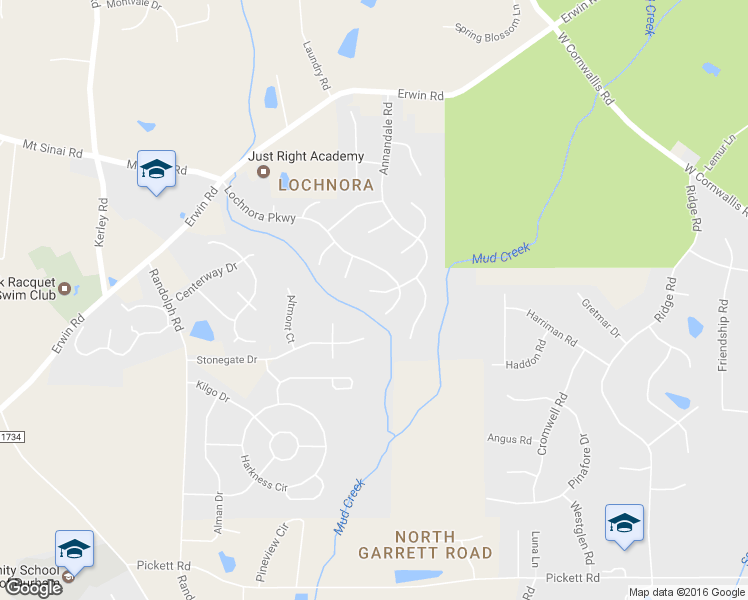 map of restaurants, bars, coffee shops, grocery stores, and more near 11 Chimney Top Court in Durham
