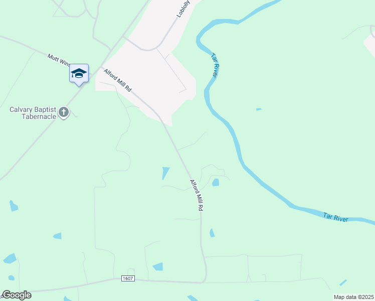 map of restaurants, bars, coffee shops, grocery stores, and more near 904 Alford Mill Road in Bunn