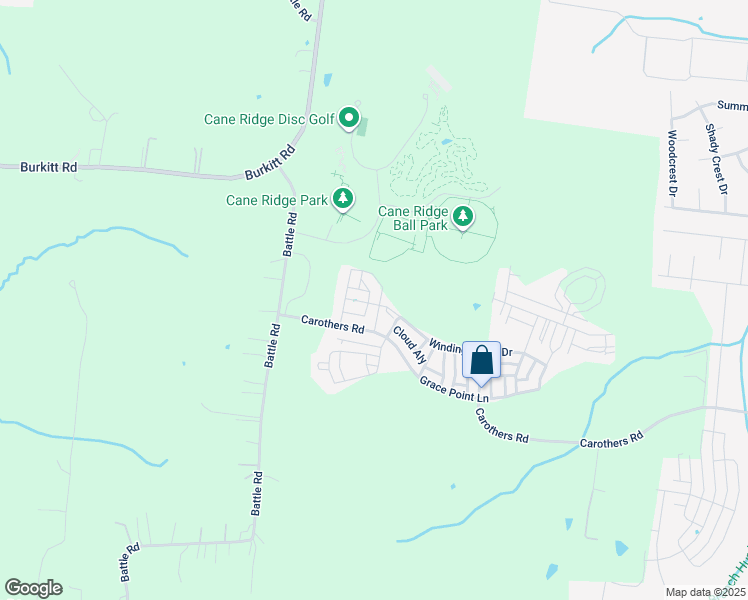 map of restaurants, bars, coffee shops, grocery stores, and more near 2325 Fairchild Circle in Nashville