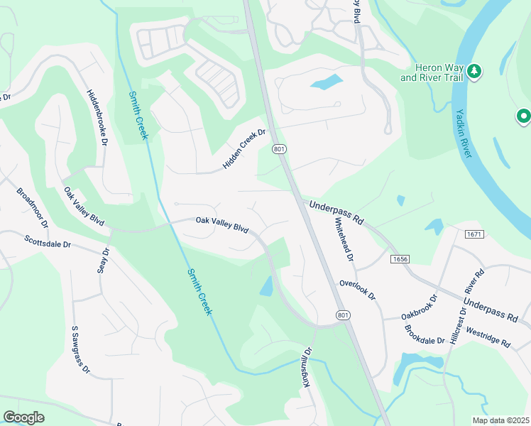 map of restaurants, bars, coffee shops, grocery stores, and more near 120 Suntree Road in Advance