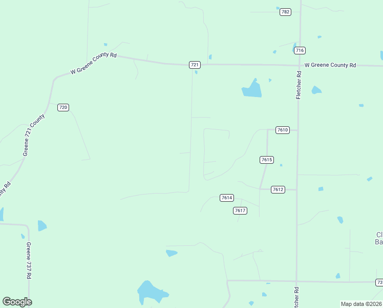 map of restaurants, bars, coffee shops, grocery stores, and more near 668 Greene Road 7610 in Paragould