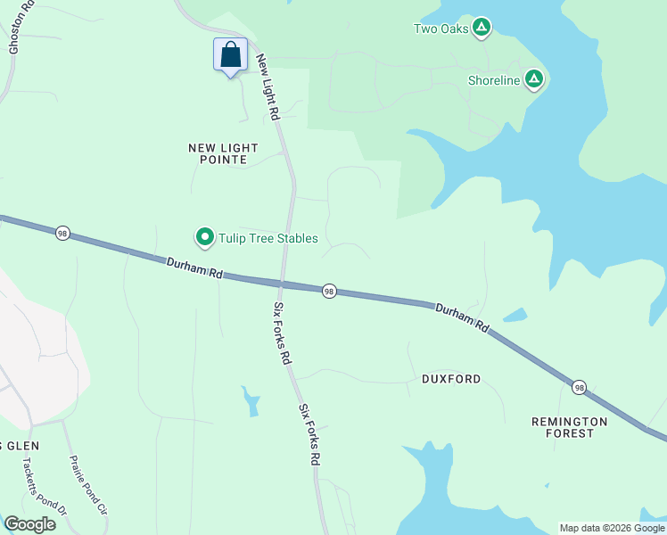 map of restaurants, bars, coffee shops, grocery stores, and more near 13124 Six Forks Road in Raleigh