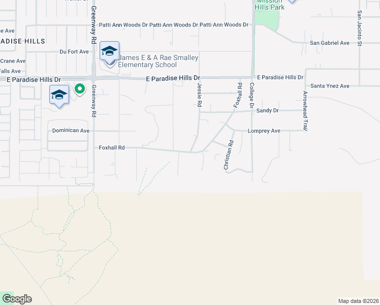 map of restaurants, bars, coffee shops, grocery stores, and more near Julie Road in Henderson
