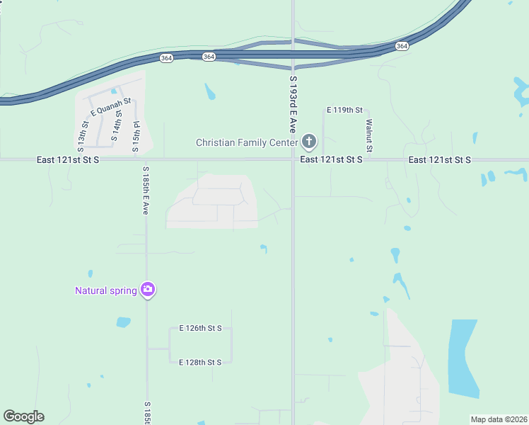 map of restaurants, bars, coffee shops, grocery stores, and more near 6628 South 22nd Court in Broken Arrow