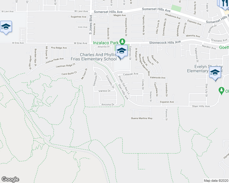 map of restaurants, bars, coffee shops, grocery stores, and more near 11168 Crosseto Drive in Las Vegas