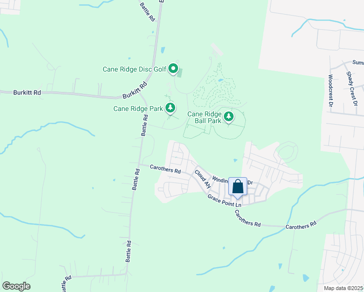 map of restaurants, bars, coffee shops, grocery stores, and more near 2372 Fairchild Circle in Nolensville