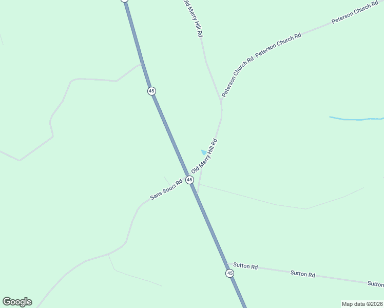 map of restaurants, bars, coffee shops, grocery stores, and more near 728 Old Merry Hill Road in Windsor