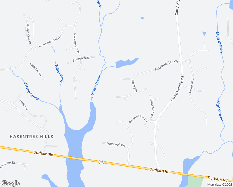 map of restaurants, bars, coffee shops, grocery stores, and more near 7612 Cairnesford Way in Wake Forest