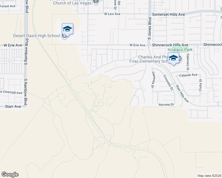 map of restaurants, bars, coffee shops, grocery stores, and more near 6323 Carol Butte Court in Las Vegas
