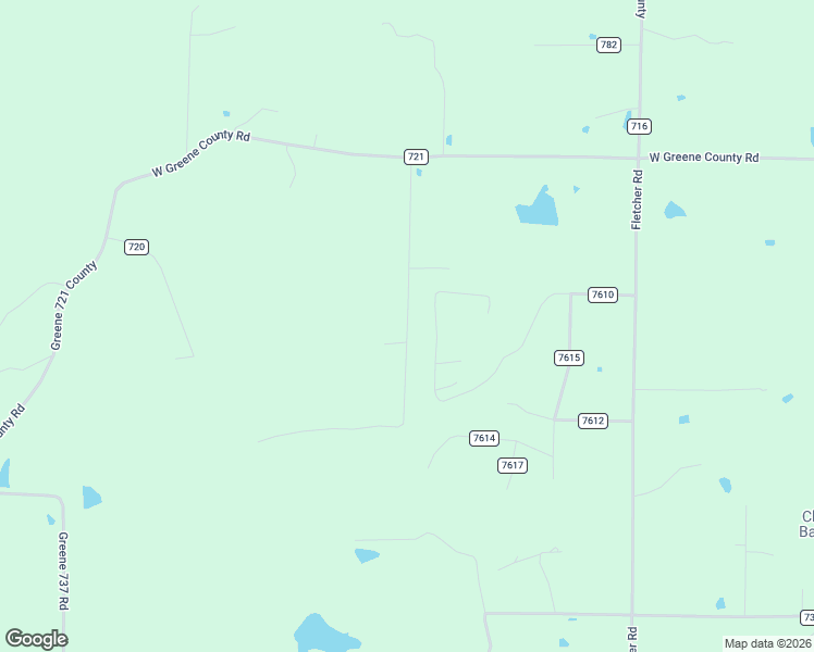 map of restaurants, bars, coffee shops, grocery stores, and more near 668 Greene Road 7610 in Paragould