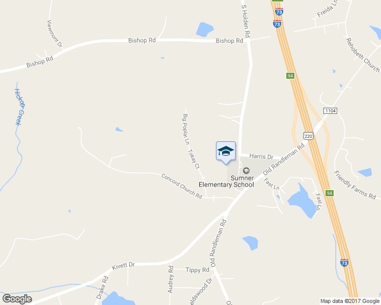 map of restaurants, bars, coffee shops, grocery stores, and more near 4909 Tokay Court in Greensboro