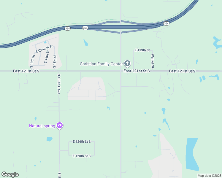 map of restaurants, bars, coffee shops, grocery stores, and more near 6628 South 22nd Court in Broken Arrow