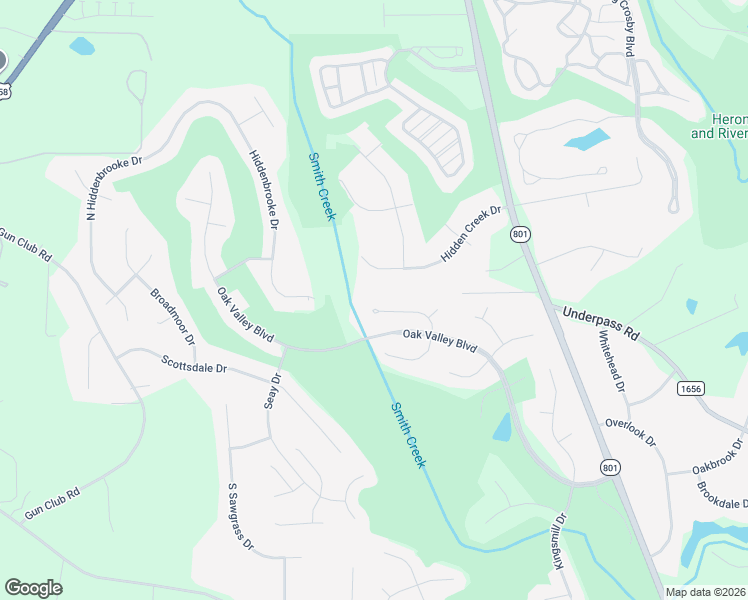 map of restaurants, bars, coffee shops, grocery stores, and more near 168 Keswick Drive in Advance