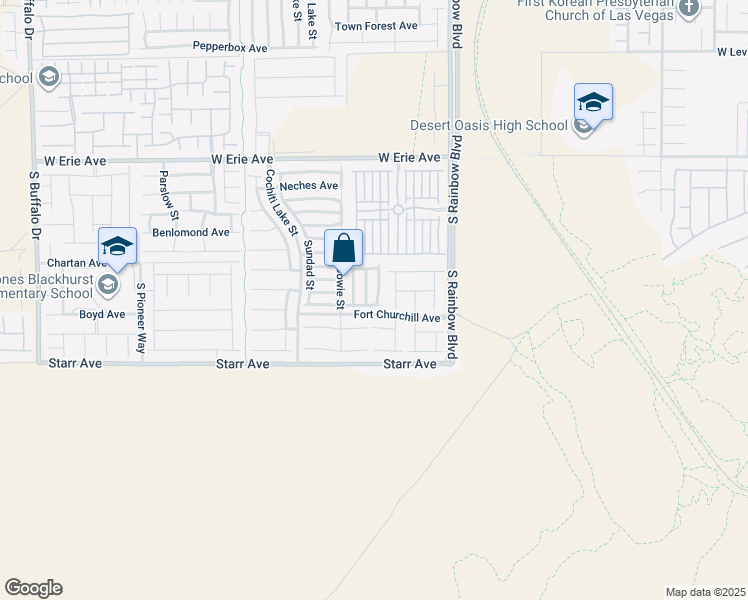 map of restaurants, bars, coffee shops, grocery stores, and more near 11189 Salinas Pueblo Street in Las Vegas