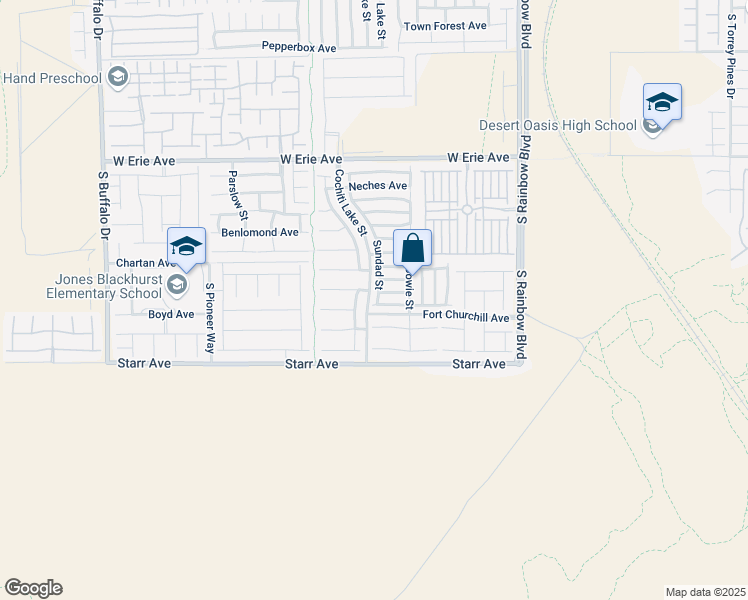 map of restaurants, bars, coffee shops, grocery stores, and more near 7209 Hood River Avenue in Las Vegas