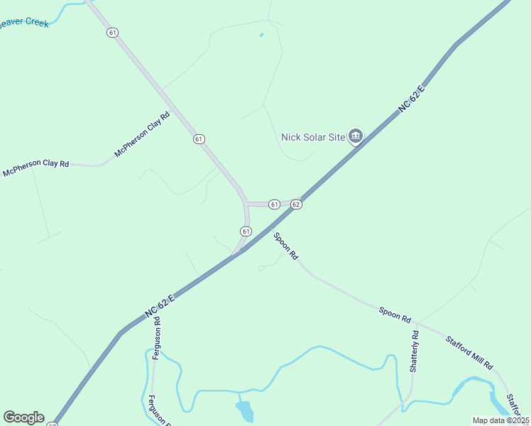 map of restaurants, bars, coffee shops, grocery stores, and more near 2148 North Carolina 61 in Liberty