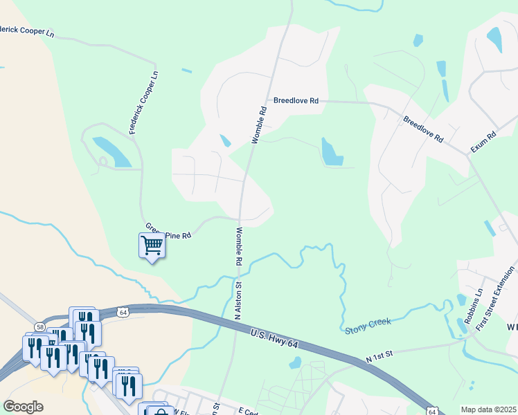 map of restaurants, bars, coffee shops, grocery stores, and more near 871 Live Oak Lane in Nashville