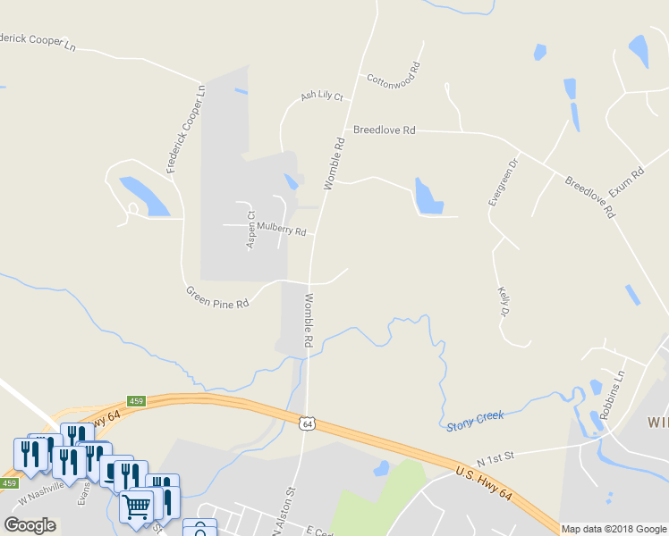 map of restaurants, bars, coffee shops, grocery stores, and more near 871 Live Oak Lane in Nashville