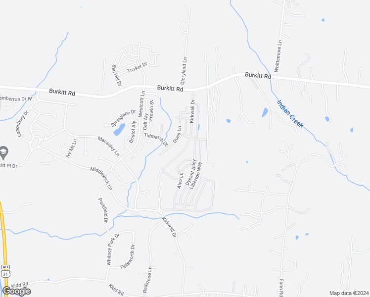 map of restaurants, bars, coffee shops, grocery stores, and more near 2081 Kirkwall Drive in Nolensville