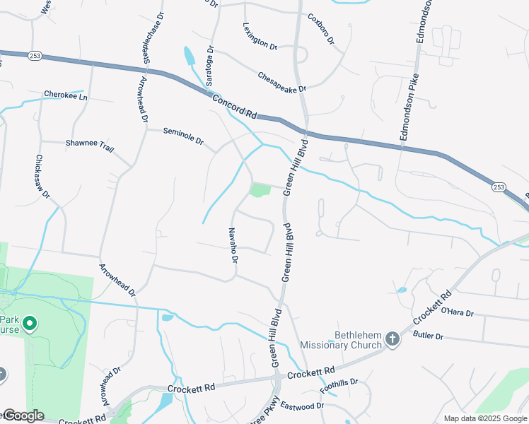 map of restaurants, bars, coffee shops, grocery stores, and more near 9408 Green Hill Circle in Brentwood