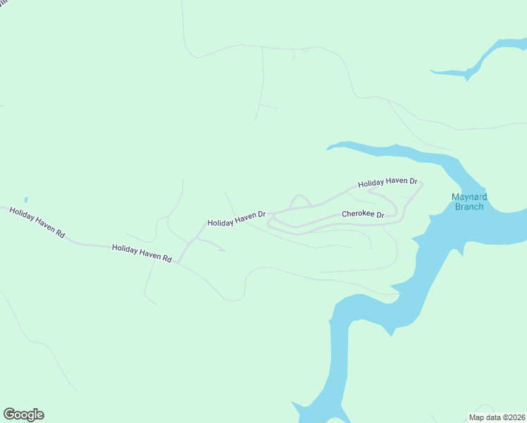 map of restaurants, bars, coffee shops, grocery stores, and more near 441 Holiday Haven Drive in Smithville