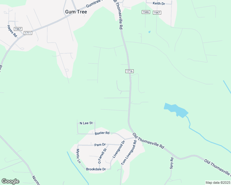 map of restaurants, bars, coffee shops, grocery stores, and more near 183 Split Creek Trail in Winston-Salem