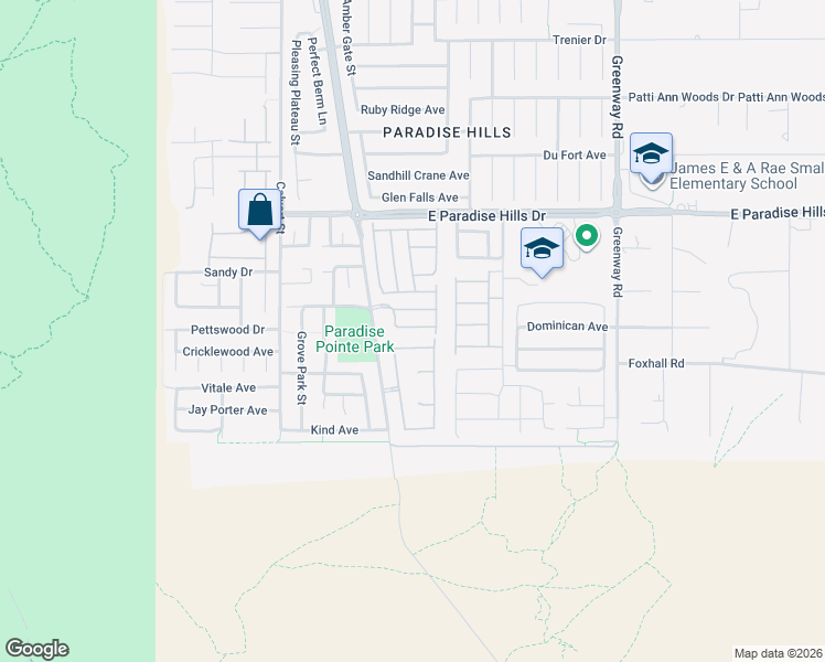 map of restaurants, bars, coffee shops, grocery stores, and more near in Henderson