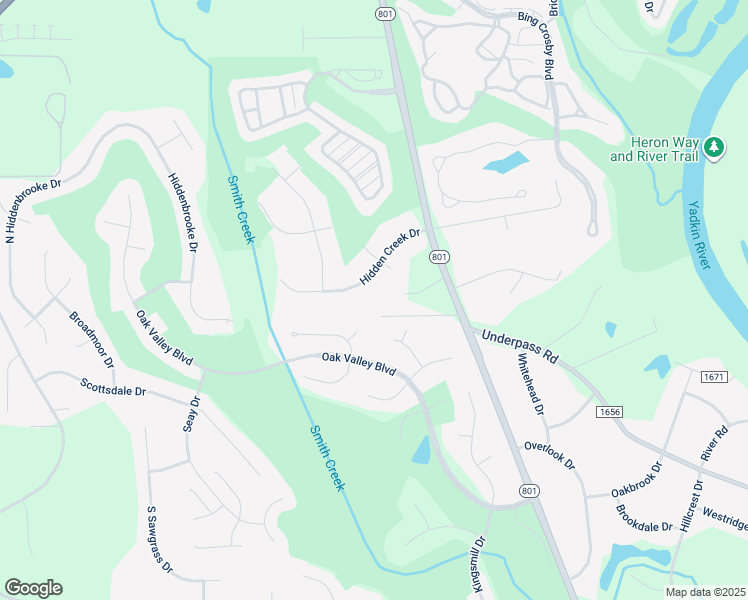 map of restaurants, bars, coffee shops, grocery stores, and more near 179 Bowden Road in Advance