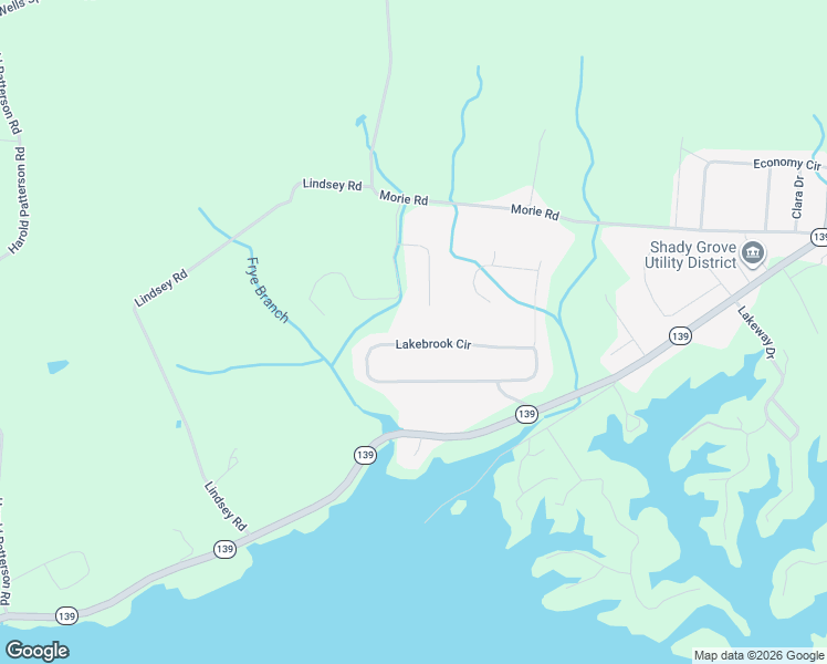 map of restaurants, bars, coffee shops, grocery stores, and more near 1924 Lakebrook Circle in Dandridge