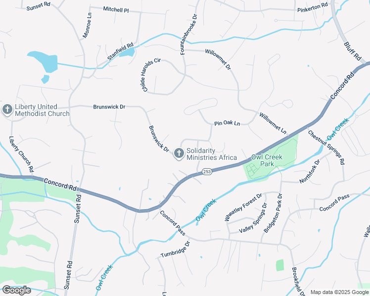 map of restaurants, bars, coffee shops, grocery stores, and more near 9714 Turner Lane in Brentwood