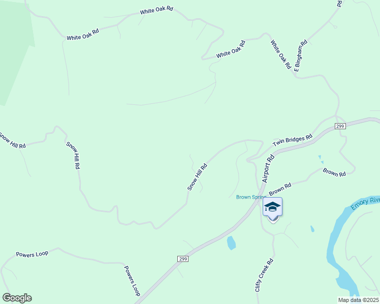 map of restaurants, bars, coffee shops, grocery stores, and more near 366 Snow Hill Road in Oakdale