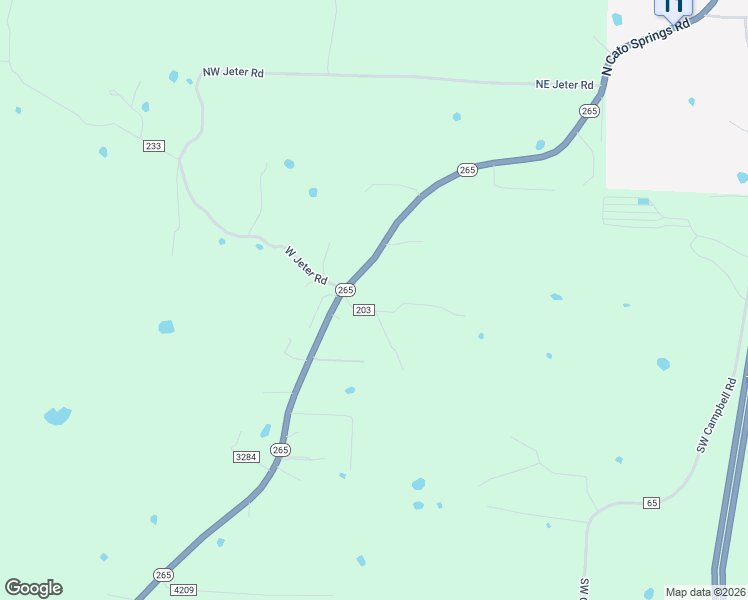map of restaurants, bars, coffee shops, grocery stores, and more near 10208 Arkansas 265 in Fayetteville