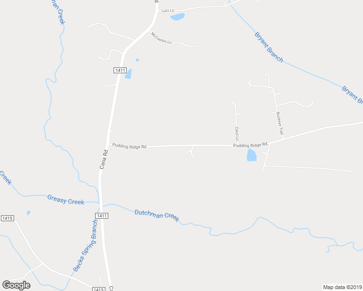 map of restaurants, bars, coffee shops, grocery stores, and more near 1001 Pudding Ridge Road in Mocksville