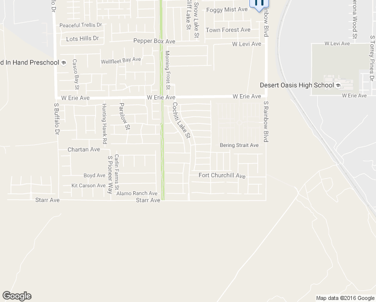 map of restaurants, bars, coffee shops, grocery stores, and more near 11106 Cherokee Landing Street in Las Vegas
