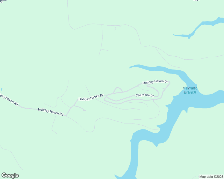 map of restaurants, bars, coffee shops, grocery stores, and more near 589 Holiday Haven Drive in Smithville
