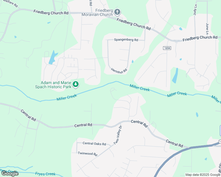 map of restaurants, bars, coffee shops, grocery stores, and more near 408 Beaumont Circle in Clemmons