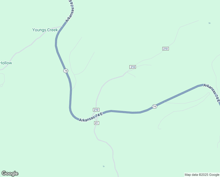 map of restaurants, bars, coffee shops, grocery stores, and more near 59 Arkansas 74 in Jasper