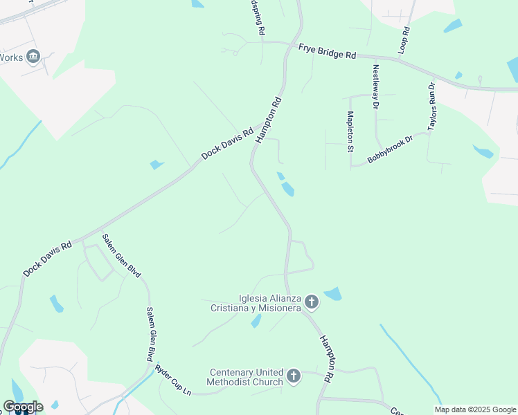 map of restaurants, bars, coffee shops, grocery stores, and more near 4848 Hampton Road in Clemmons
