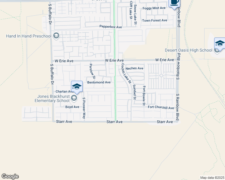 map of restaurants, bars, coffee shops, grocery stores, and more near 7365 Cobbhan Drive in Las Vegas