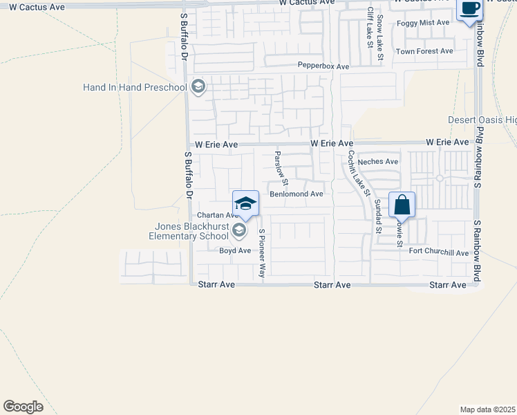 map of restaurants, bars, coffee shops, grocery stores, and more near 11084 Hunting Hawk Road in Las Vegas