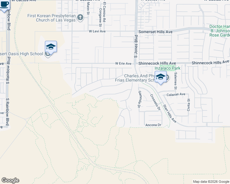 map of restaurants, bars, coffee shops, grocery stores, and more near 6256 Carol Butte Court in Las Vegas