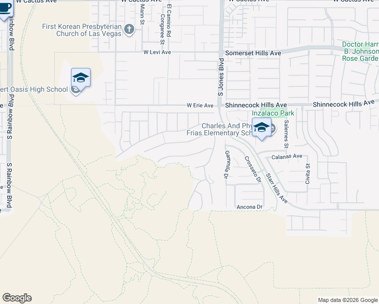 map of restaurants, bars, coffee shops, grocery stores, and more near 6256 Carol Butte Court in Las Vegas
