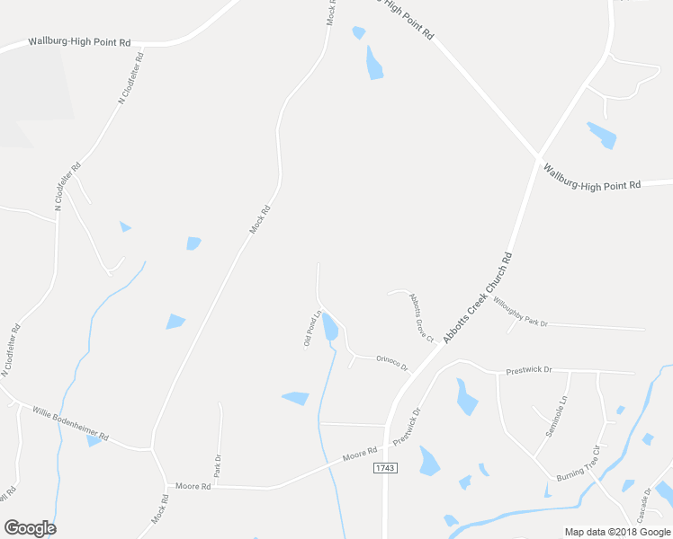 map of restaurants, bars, coffee shops, grocery stores, and more near 524 Orinoco Drive in High Point